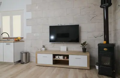 Kuhinja ili čajna kuhinja u objektu Holiday Home Prapatna 17608