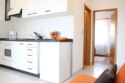 Kuhinja ili čajna kuhinja u objektu Apartments Marin
