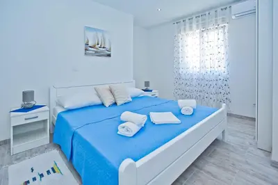 Krevet ili kreveti u jedinici u objektu Apartments Magdalena