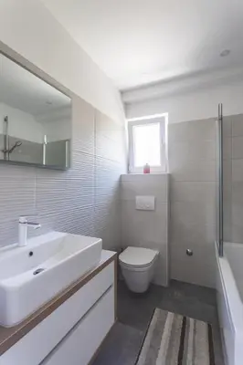 Kupaonica u objektu Center apartment Golden Ray