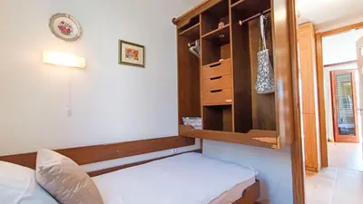Krevet ili kreveti u jedinici u objektu Family villa on the coast