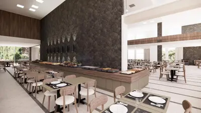 Restoran ili neka druga zalogajnica u objektu Alemaris Resort