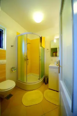 Kupaonica u objektu Holiday home with pool, Supetar, Island Brac