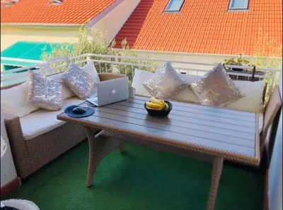 Balkon ili terasa u objektu Temple of Love Zen free parking