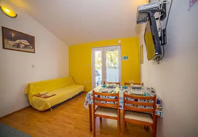 TV i/ili zabavni centar u objektu Apartments Saga 2