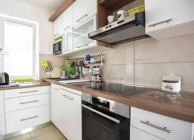 Kuhinja ili čajna kuhinja u objektu Apartment Maja