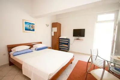 Krevet ili kreveti u jedinici u objektu Ella Apartments