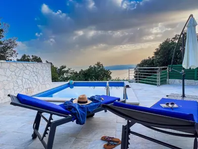 Balkon ili terasa u objektu Holiday home Giran
