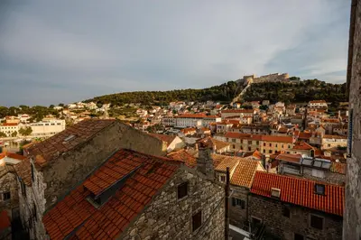 Pogled na grad 'Hvar' ili pogled na grad iz apartmana