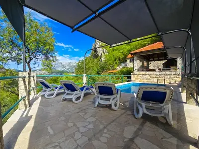 Balkon ili terasa u objektu Villa Tiho