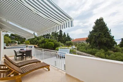 Balkon ili terasa u objektu Apartments Grgo