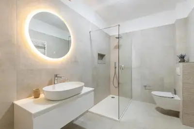 Kupaonica u objektu Villa La Domazet