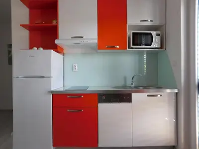 Kuhinja ili čajna kuhinja u objektu Villa Renata - Apartment Zeleni