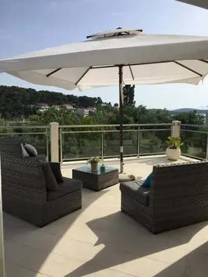 Balkon ili terasa u objektu Apartments Antonia