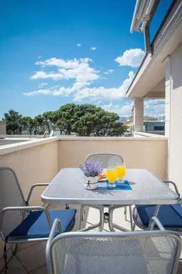 Balkon ili terasa u objektu Villa Promajna 4