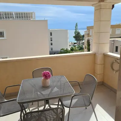 Balkon ili terasa u objektu Villa Promajna 4