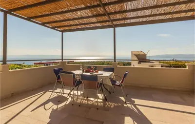 Balkon ili terasa u objektu Awesome Home In Makarska