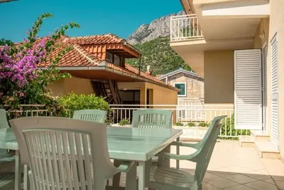 Balkon ili terasa u objektu Apartments Andelko