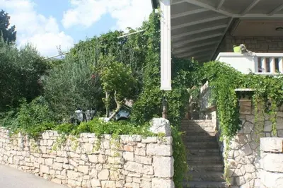 Vrt u objektu Studio apartment in Bol with sea view, balcony, air conditioning, Wi-Fi (3417-3)