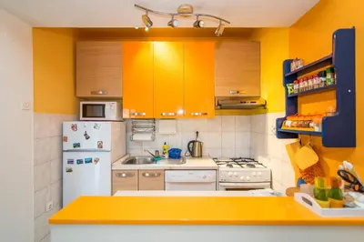 Kuhinja ili čajna kuhinja u objektu Apartment Sea Stone