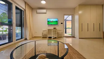 TV i/ili zabavni centar u objektu Maki Exclusive Apartments
