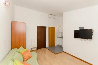 TV i/ili zabavni centar u objektu Apartments Jadro