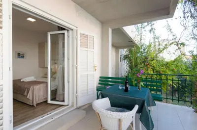 Balkon ili terasa u objektu Apartments Jadro