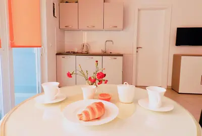 Kuhinja ili čajna kuhinja u objektu Diamant Apartments