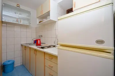 Kuhinja ili čajna kuhinja u objektu Breathtaking sea view apartments Boris