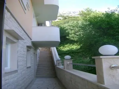 Balkon ili terasa u objektu Apartment in Pisak with sea view, balcony, air conditioning, Wi-Fi (4871-4)
