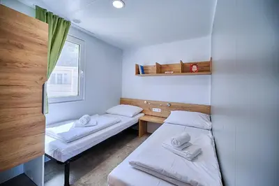 Krevet ili kreveti u jedinici u objektu Boutique Camping Bunja