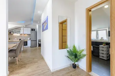 Kuhinja ili čajna kuhinja u objektu Apartment Darka 1