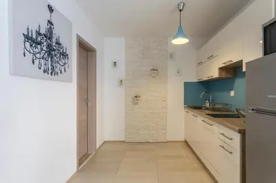 Kuhinja ili čajna kuhinja u objektu Apartments Fortica