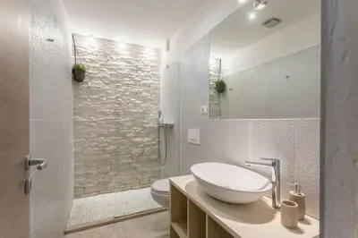 Kupaonica u objektu Apartments Fortica