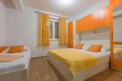 Krevet ili kreveti u jedinici u objektu Quiet Area apartments Rose