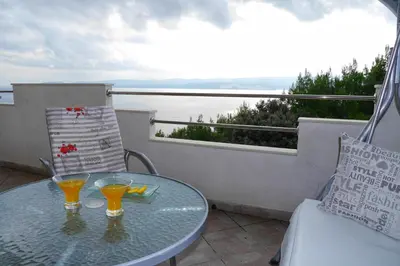 Balkon ili terasa u objektu Apartment Nike