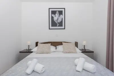 Krevet ili kreveti u jedinici u objektu Bilin san apartments