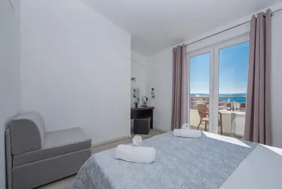 Krevet ili kreveti u jedinici u objektu Bilin san apartments