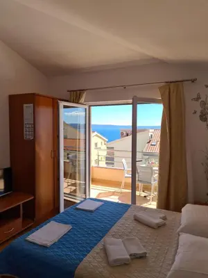 Krevet ili kreveti u jedinici u objektu Apartmani Katarina