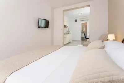Krevet ili kreveti u jedinici u objektu Apartments Gordana Jeličić