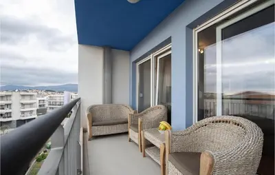 Balkon ili terasa u objektu Pet Friendly Apartment In Podstrana