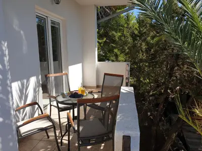 Balkon ili terasa u objektu Seaside stay Rošić
