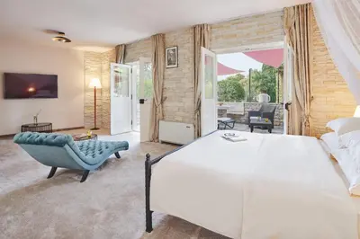 Krevet ili kreveti u jedinici u objektu Villa Diocletian's Palace