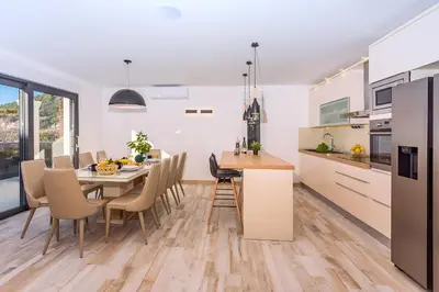 Kuhinja ili čajna kuhinja u objektu Villa Topaz
