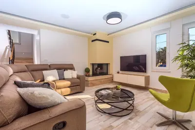TV i/ili zabavni centar u objektu Villa Topaz