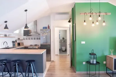 Kuhinja ili čajna kuhinja u objektu Soul House Omiš