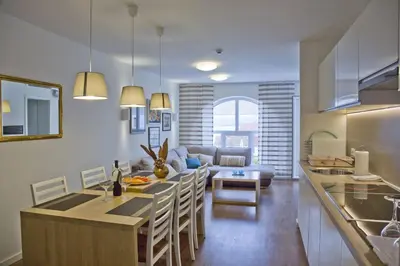 Kuhinja ili čajna kuhinja u objektu Villa Dalmatina - Adults Only Apart-Hotel