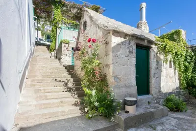 Tlocrt objekta Apartments by the sea Pisak, Omis - 18141