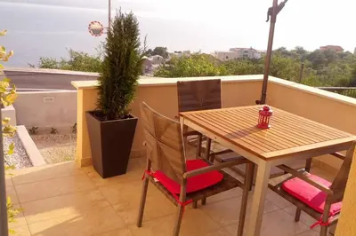Balkon ili terasa u objektu Apartment Dandelion