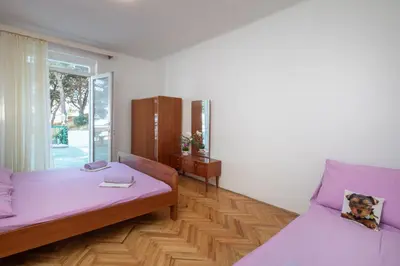 Krevet ili kreveti u jedinici u objektu Beach Apartments 